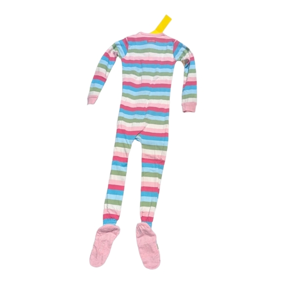 Gap Girls size 4 Zip Up Footie Striped Pajamas - Picture 3 of 7